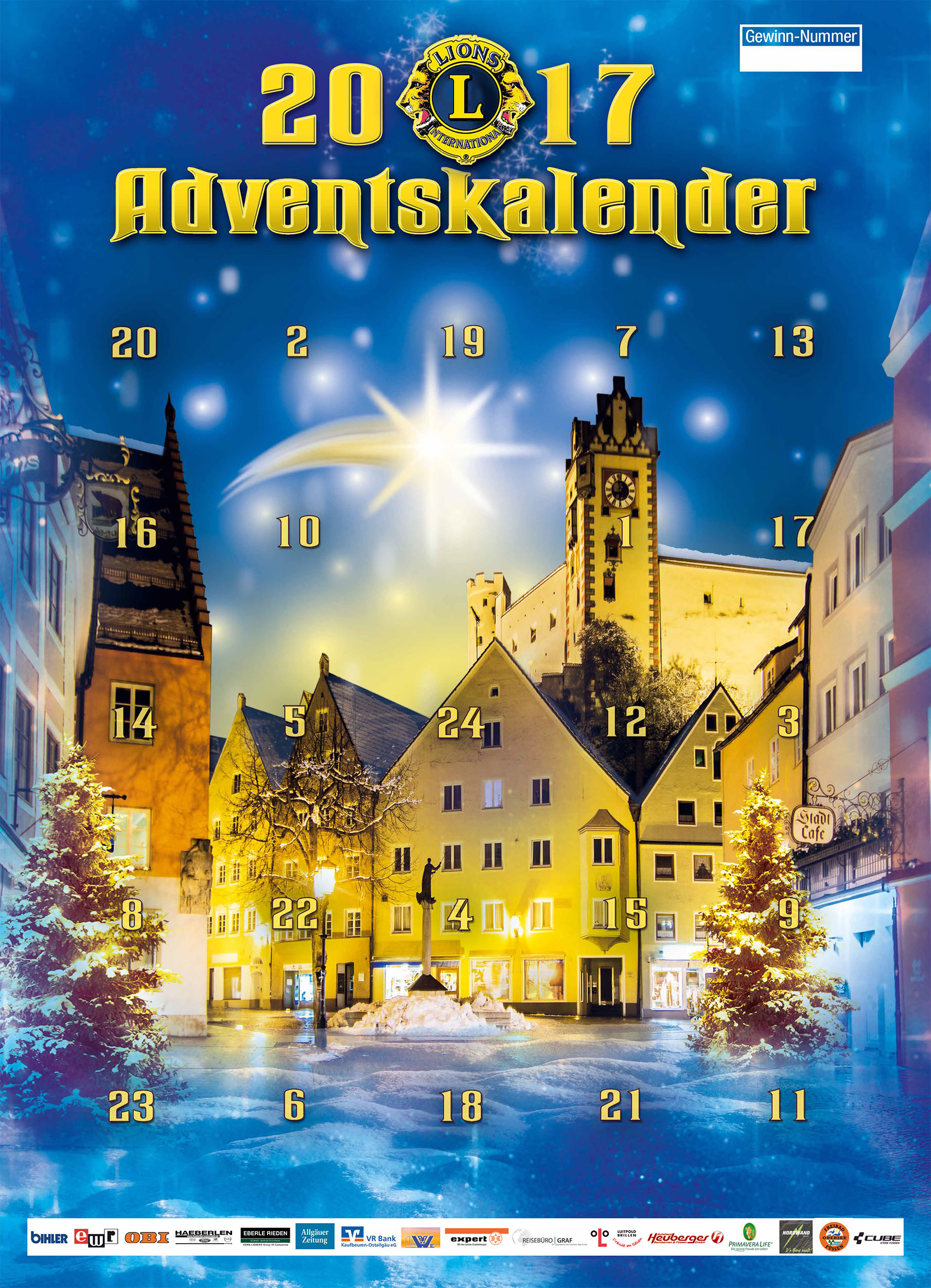 Adventskalender 2023 Lions Club Füssen Lions Deutschland Adventskalender 2023 Lions Club Füssen Lions Deutschland
